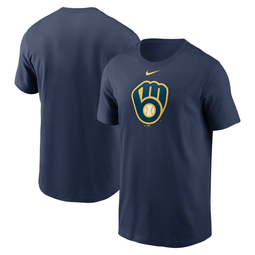Milwaukee Brewers Nike Fuse Large Logo T-Shirt Outlet