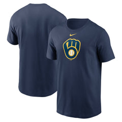 Milwaukee Brewers Nike Fuse Large Logo T-Shirt Outlet