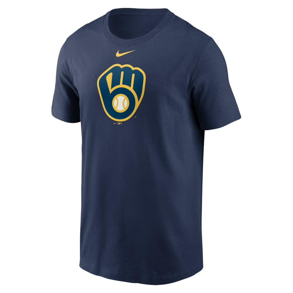 Milwaukee Brewers Nike Fuse Large Logo T-Shirt Outlet