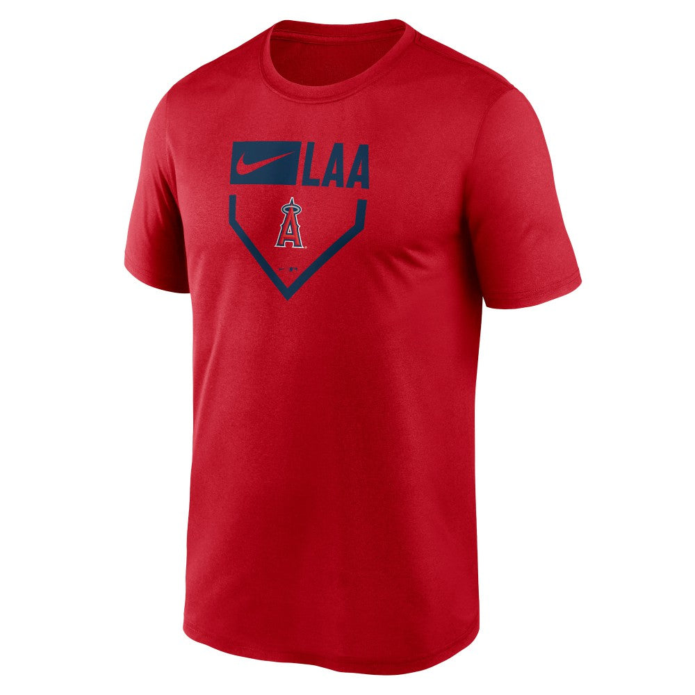 Los Angeles Angels Nike Home Plate Icon Legend Performance T-Shirt Online