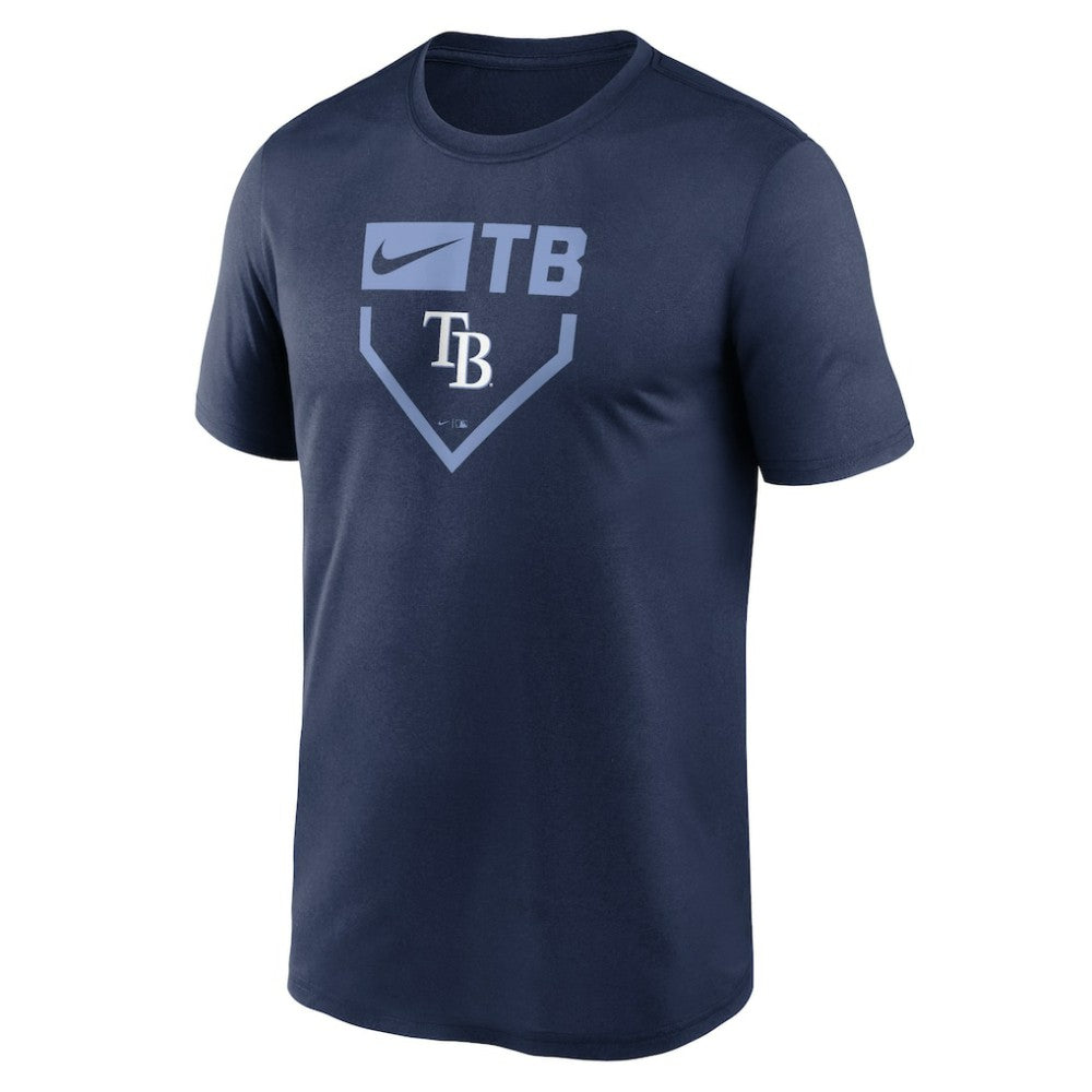 Tampa Bay Rays Nike Home Plate Icon Legend Performance T-Shirt Near Me