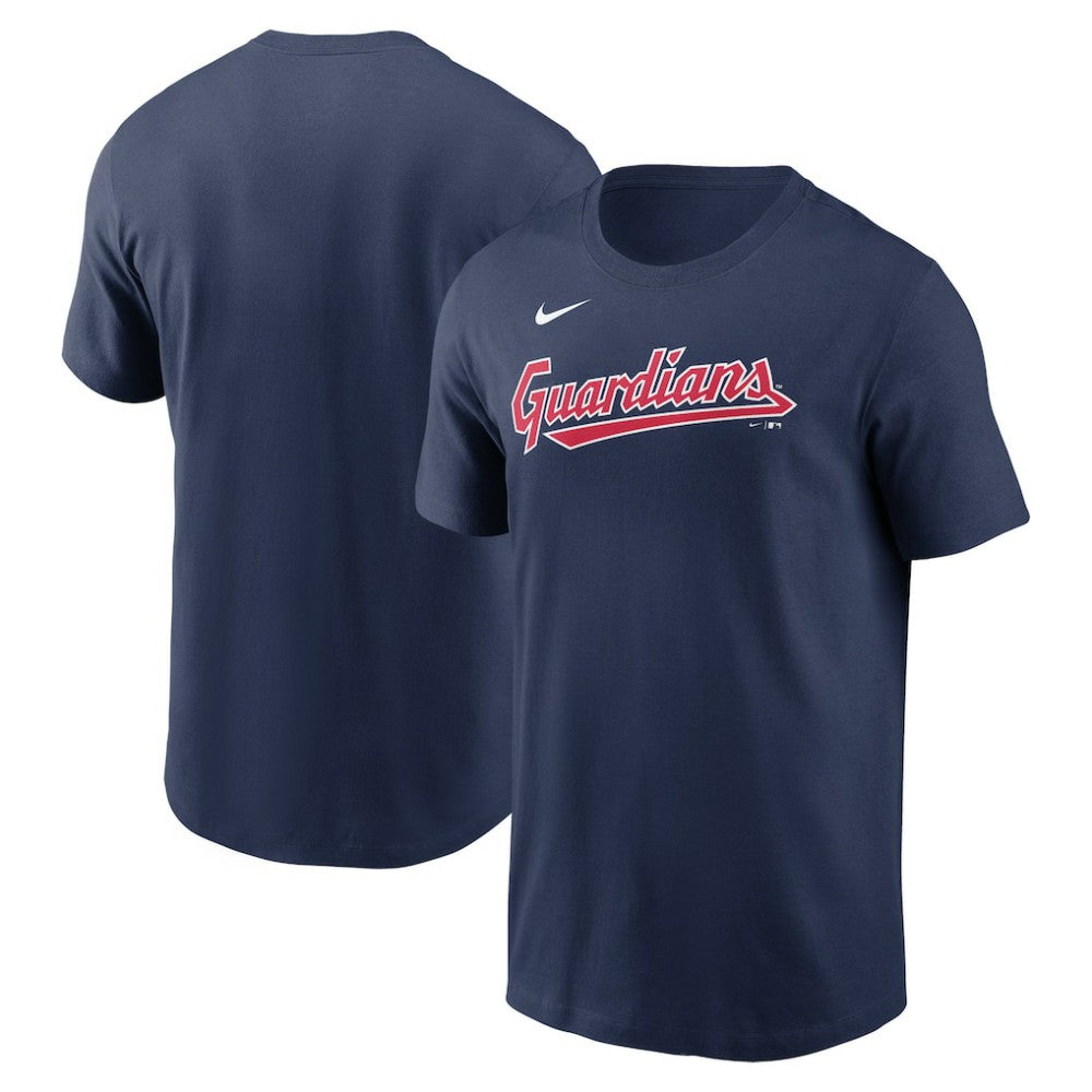 Cleveland Guardians Nike Fuse Wordmark T-Shirt Outlet