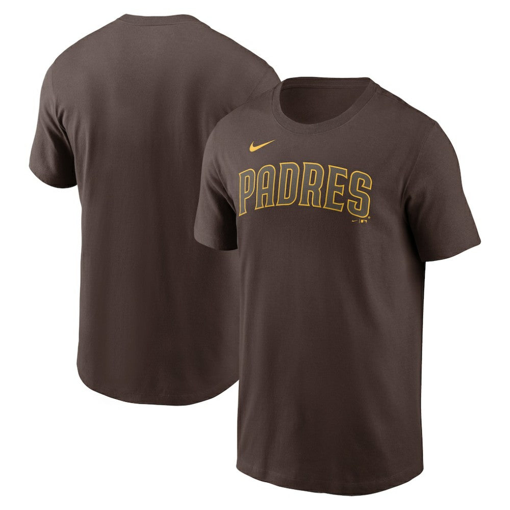 San Diego Padres Nike Fuse Wordmark T-Shirt Discount