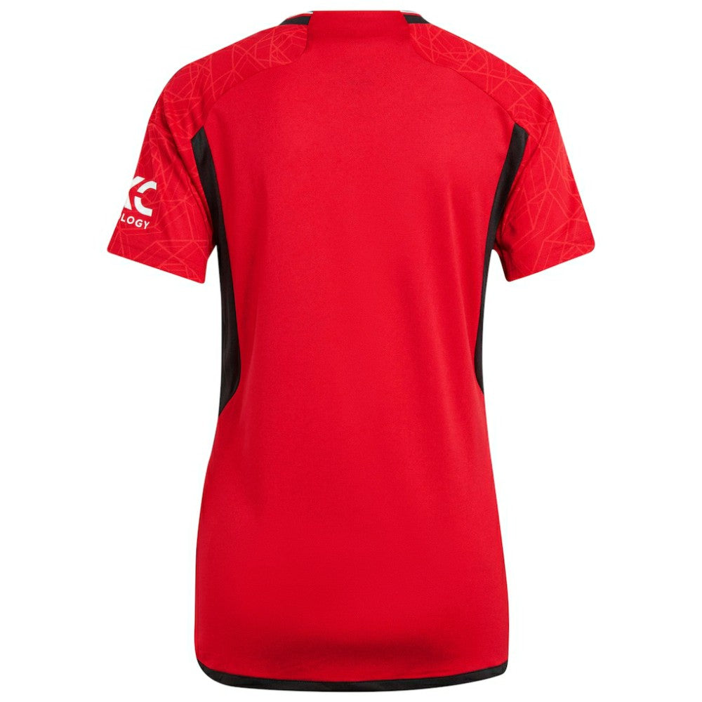Adidas - Manchester United Women's 2023/24 Home Replica Jersey - Red