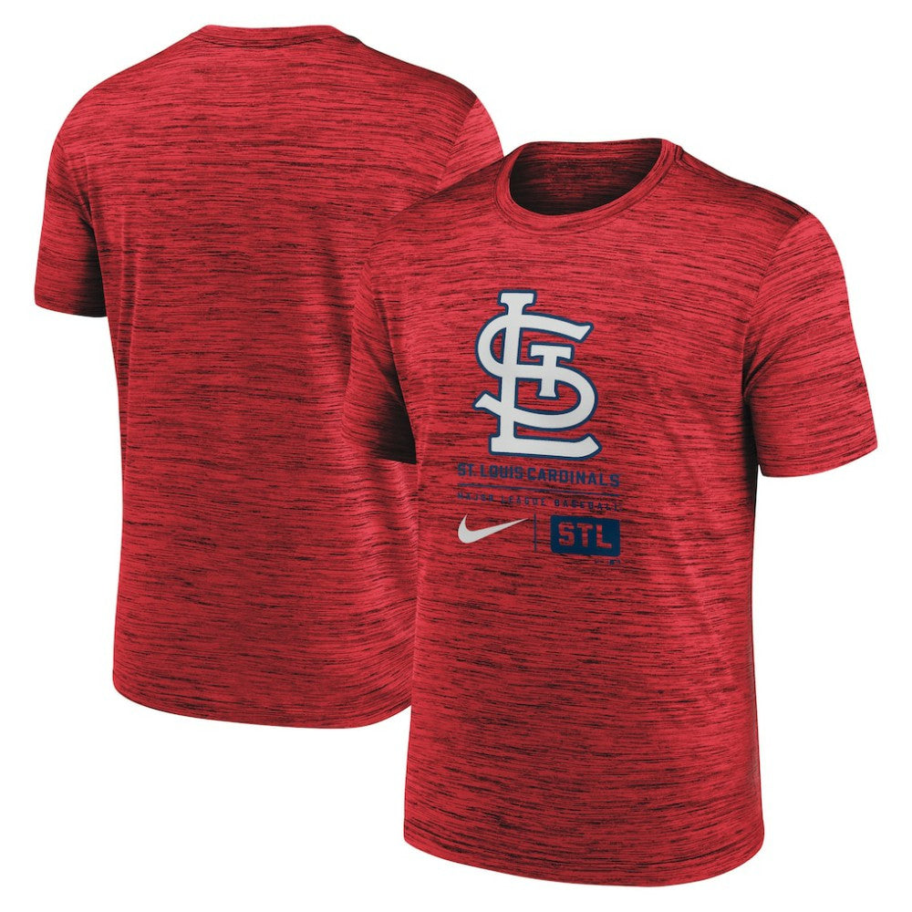 St. Louis Cardinals Nike Large Logo Velocity T-Shirt Outlet