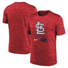 St. Louis Cardinals Nike Large Logo Velocity T-Shirt Outlet