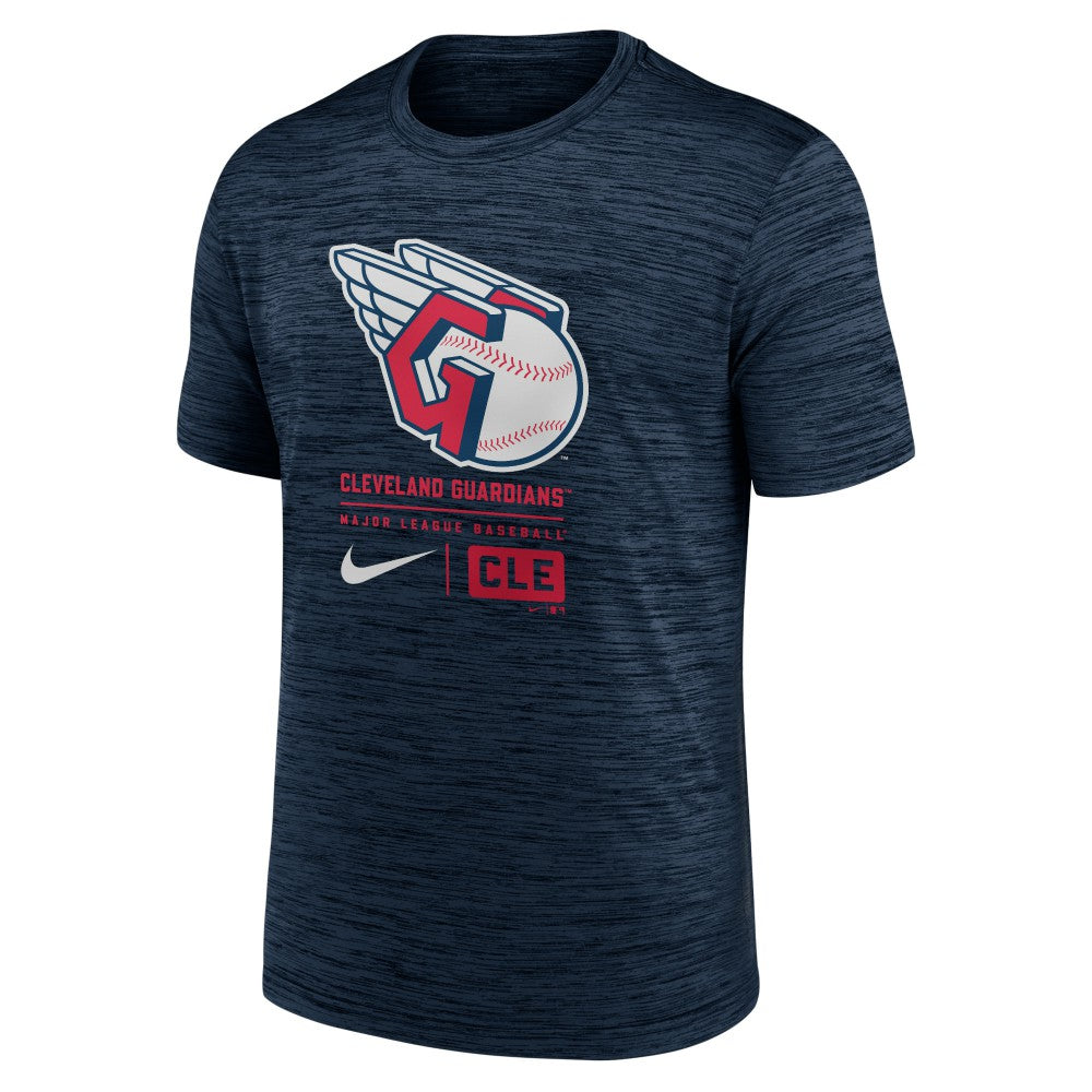 Cleveland Guardians Nike Large Logo Velocity T-Shirt Near Me