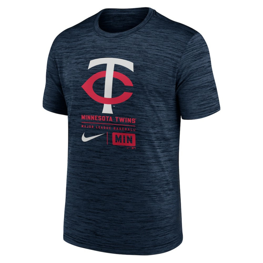 Minnesota Twins Nike Large Logo Velocity T-Shirt Near Me