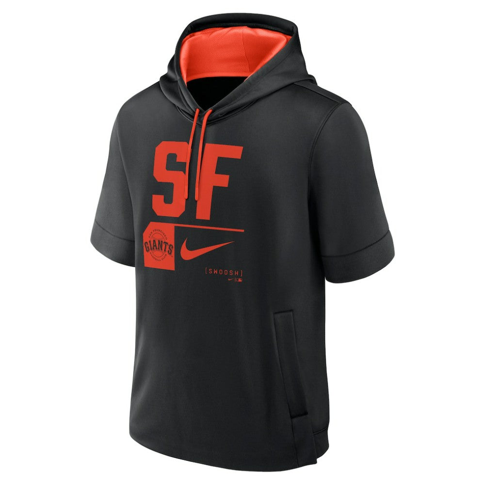 San Francisco Giants Nike Tri Code Lockup Short Sleeve Pullover Hoodie for sale