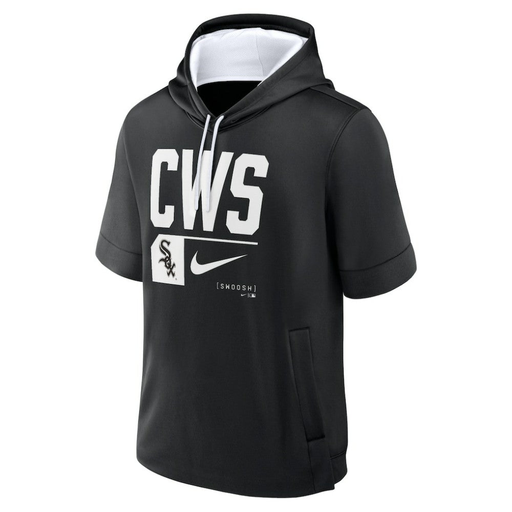 Chicago White Sox Nike Tri Code Lockup Short Sleeve Pullover Hoodie Online