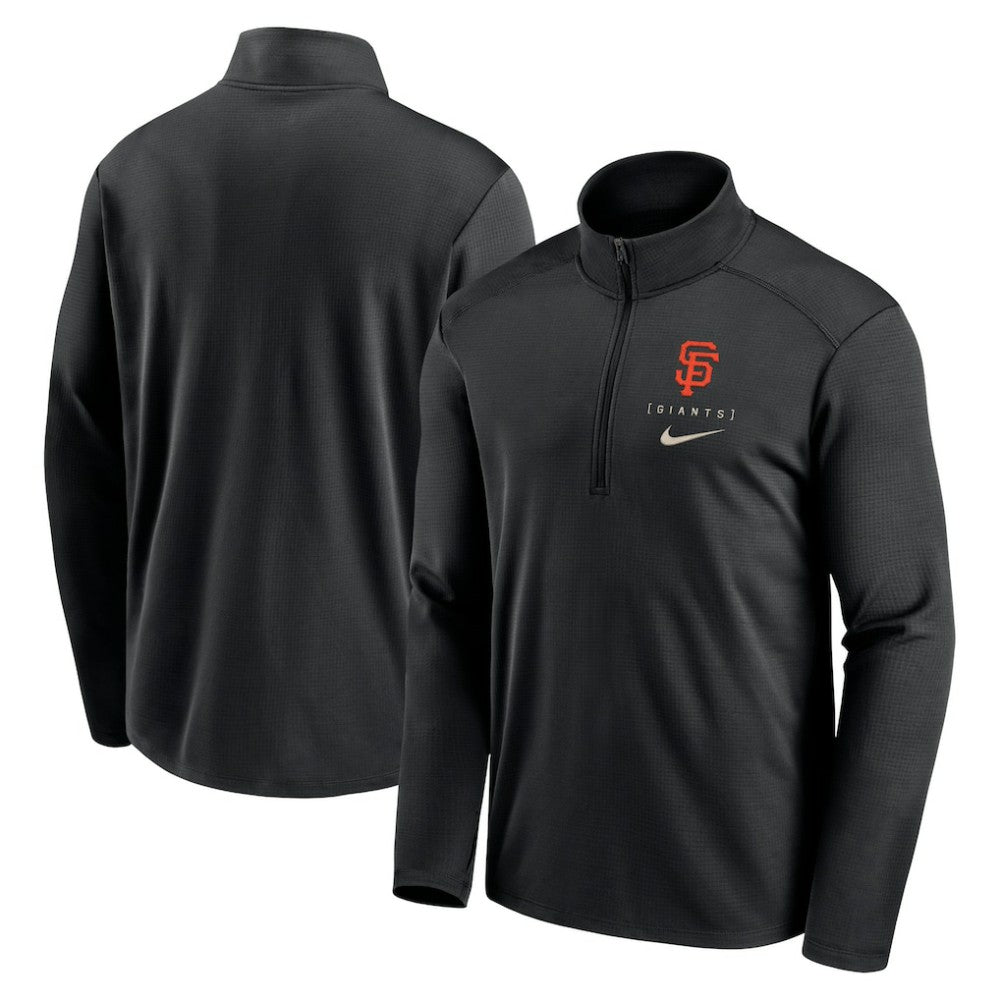 San Francisco Giants Nike Franchise Logo Pacer Performance Half-Zip Top Sale