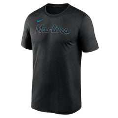 Miami Marlins Nike Legend Fuse Wordmark T-Shirt  Online