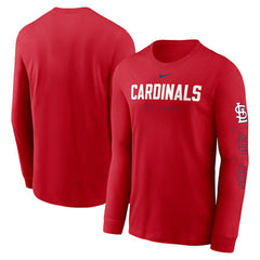St. Louis Cardinals Nike Repeater Long Sleeve T-Shirt Outlet