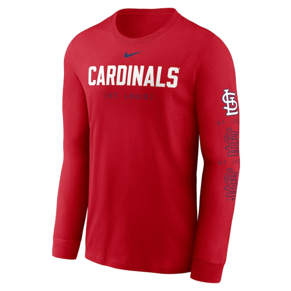 St. Louis Cardinals Nike Repeater Long Sleeve T-Shirt Outlet