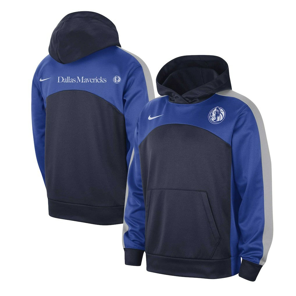 Nike Dallas Mavericks Authentic Starting Five Force Performance Pullover Hoodie Navy/Blue