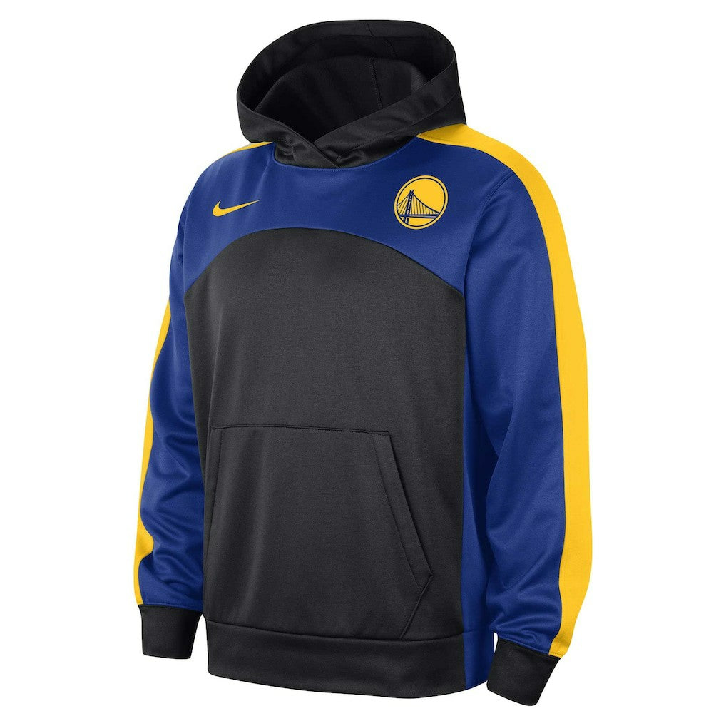 Nike Golden State Warriors Authentic Starting Five Force Performance Pullover Hoodie Black/Royal