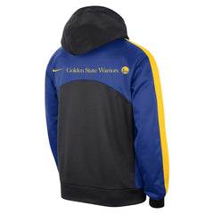 Nike Golden State Warriors Authentic Starting Five Force Performance Pullover Hoodie Black/Royal