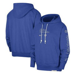 Nike Dallas Mavericks Authentic Performance Pullover Hoodie Blue