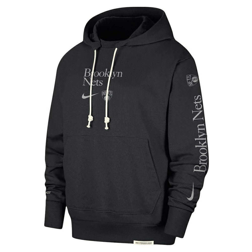 Nike Brooklyn Nets Authentic Performance Pullover Hoodie Black