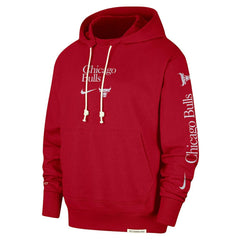 Nike Chicago Bulls Authentic Performance Pullover Hoodie Red