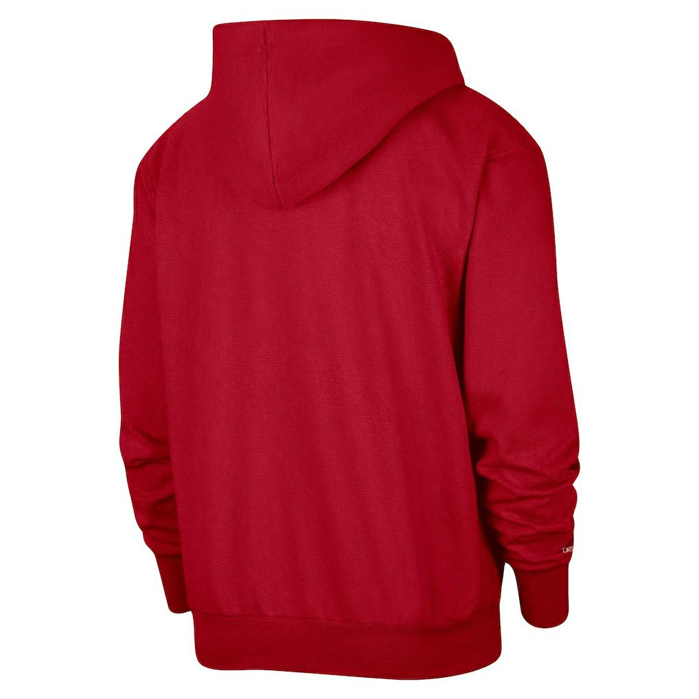 Nike Chicago Bulls Authentic Performance Pullover Hoodie Red