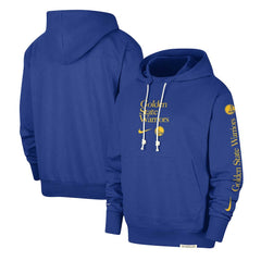Nike Golden State Warriors Authentic Performance Pullover Hoodie Royal