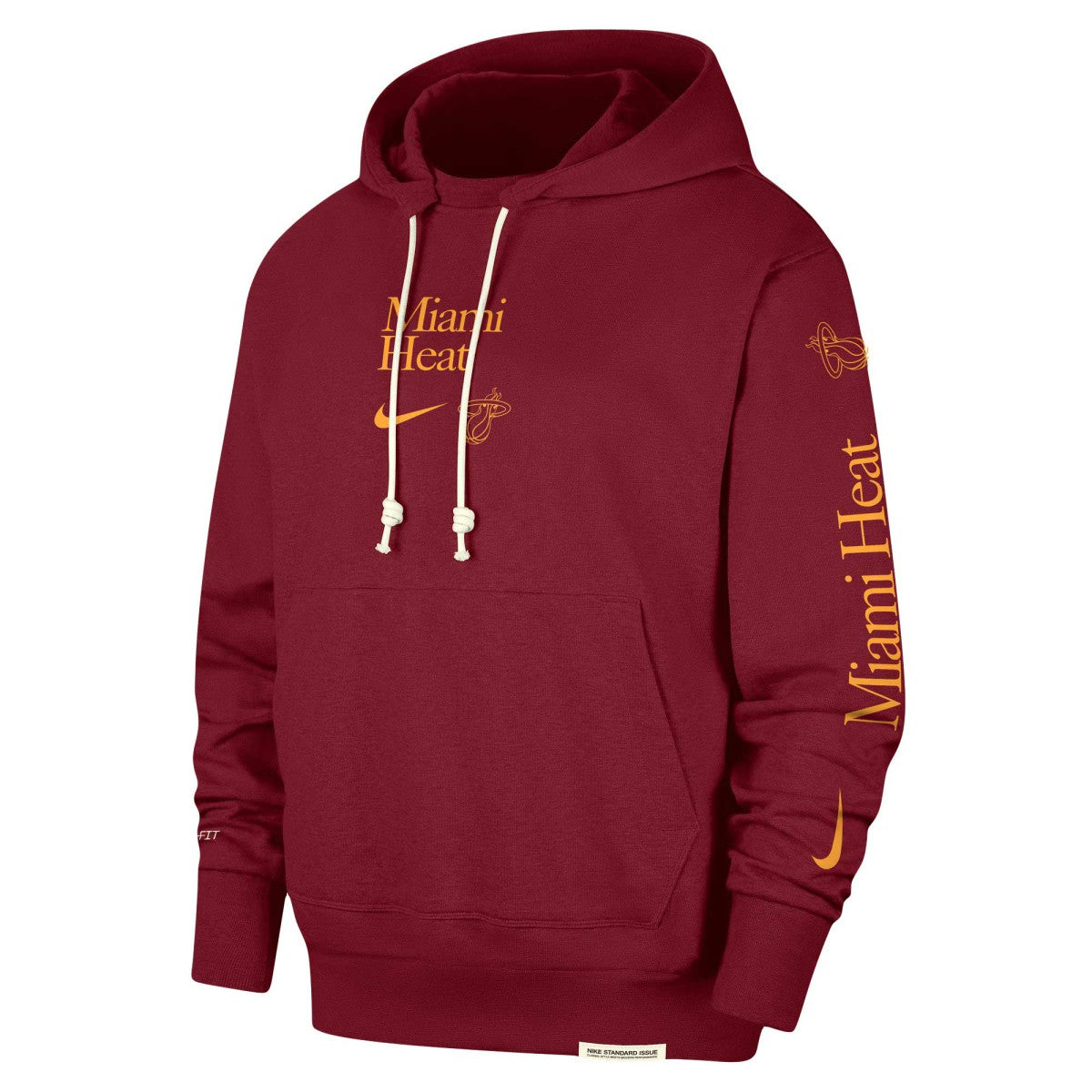 Nike Miami Heat Authentic Performance Pullover Hoodie Red