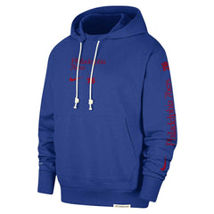Nike Philadelphia 76ers Authentic Performance Pullover Hoodie Royal
