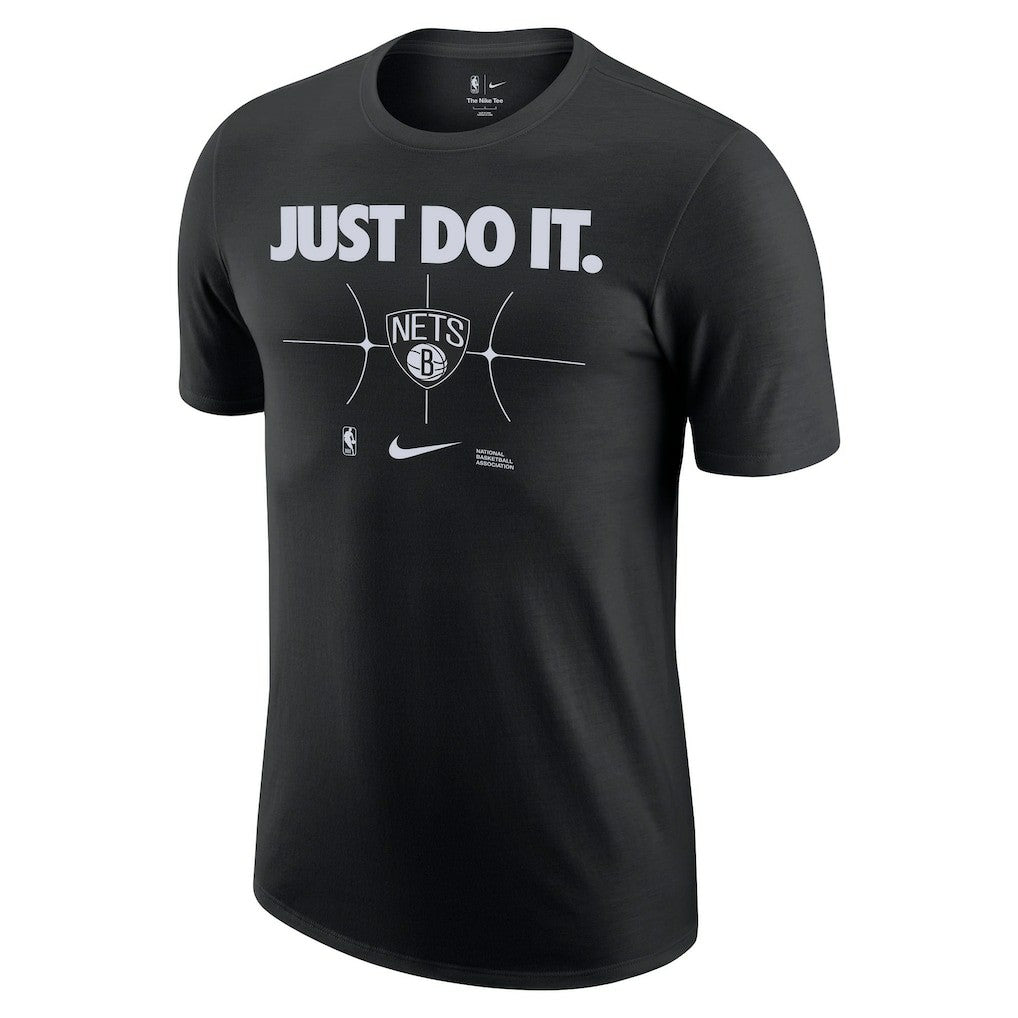Nike Brooklyn Nets Just Do It T-Shirt Black