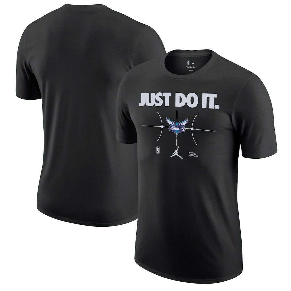 Nike Charlotte Hornets Just Do It T-Shirt Black