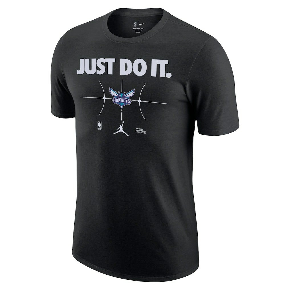 Nike Charlotte Hornets Just Do It T-Shirt Black
