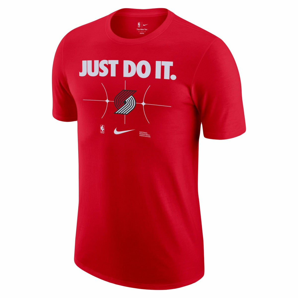 Nike Portland Trail Blazers Just Do It T-Shirt Red