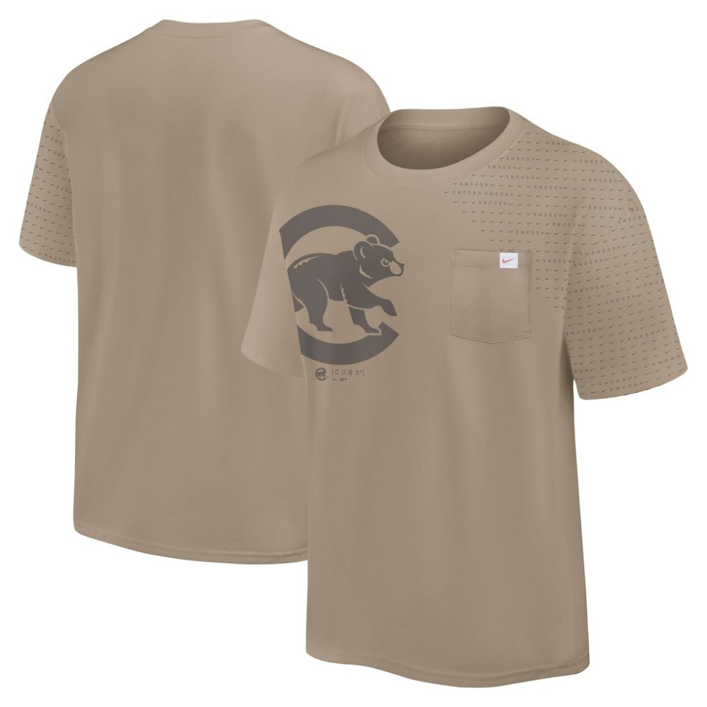 Chicago Cubs Nike Statement Max90 Pocket T-Shirt Outlet