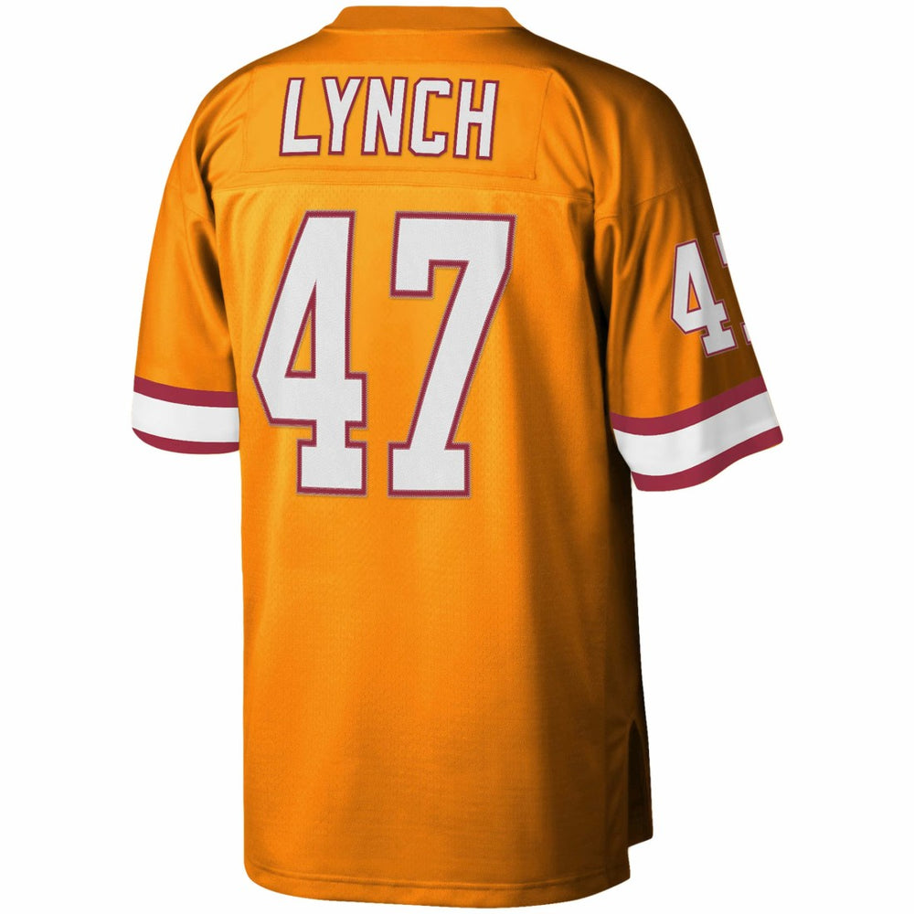 John Lynch Tampa Bay Buccaneers Big & Tall 1995 Legacy Retired Player Jersey - Orange - Mitchell & Ness