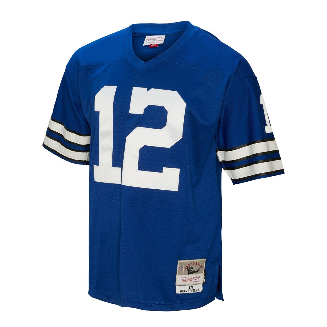 Roger Staubach Dallas Cowboys Big & Tall 1971 Legacy Retired Player Jersey - Navy - Mitchell & Ness