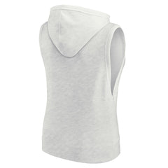 Los Angeles Dodgers Fanatics Women's Lounge Script Sleeveless Pullover Hoodie Sale