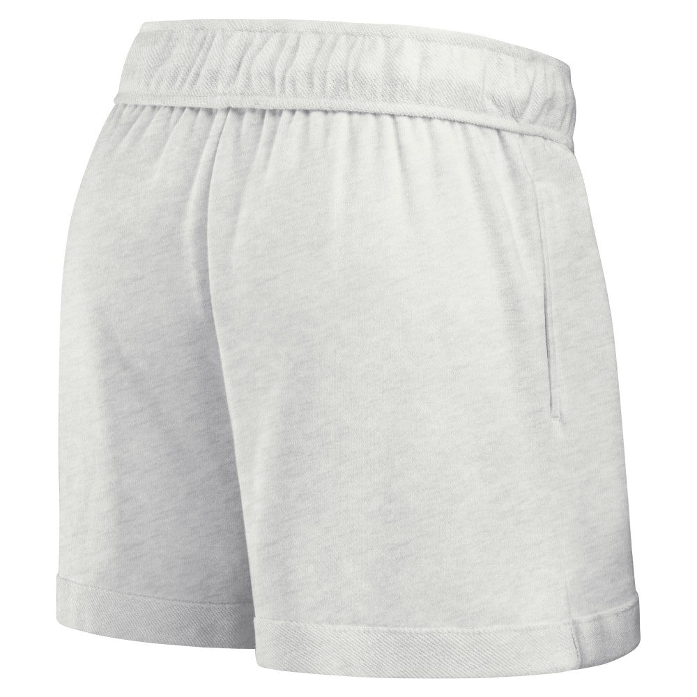 Los Angeles Dodgers Fanatics Women's Oversized Badge Lounge Shorts Outlet