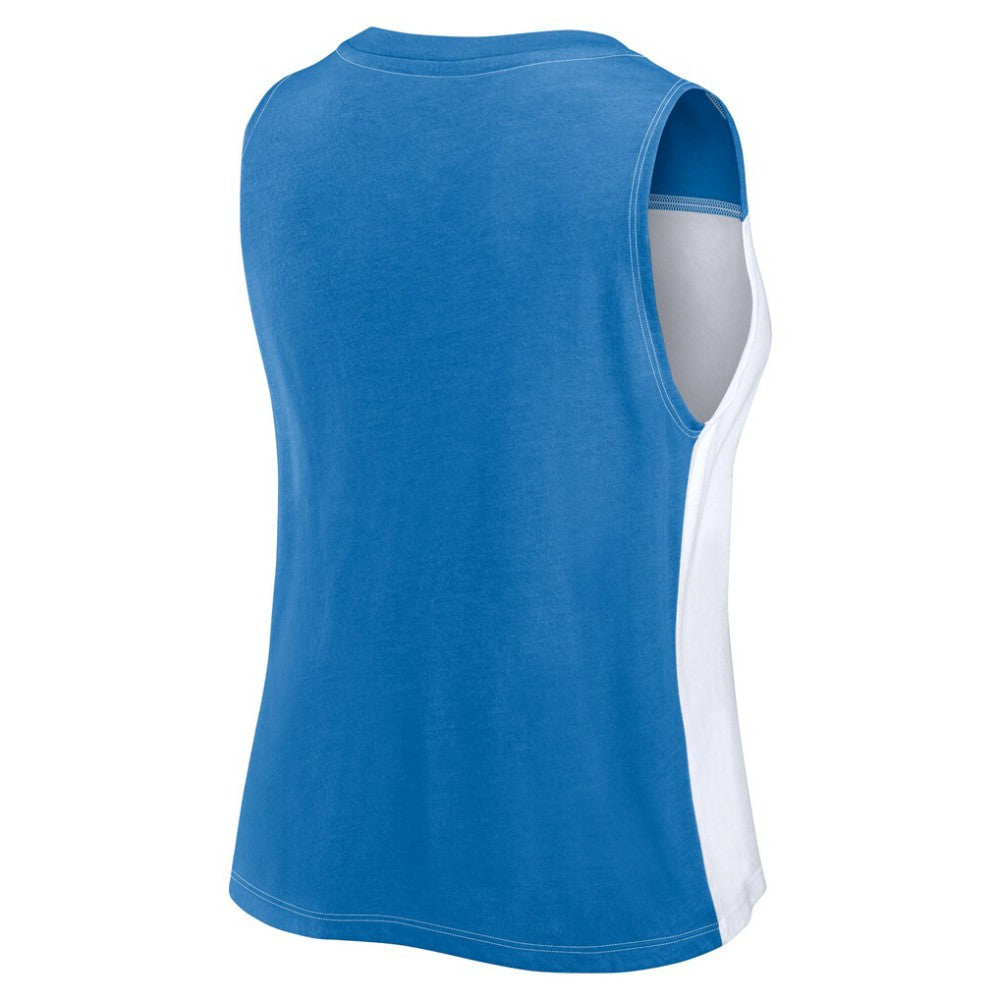 Chicago Cubs Fanatics Women's Color-Block Tank Top for sale