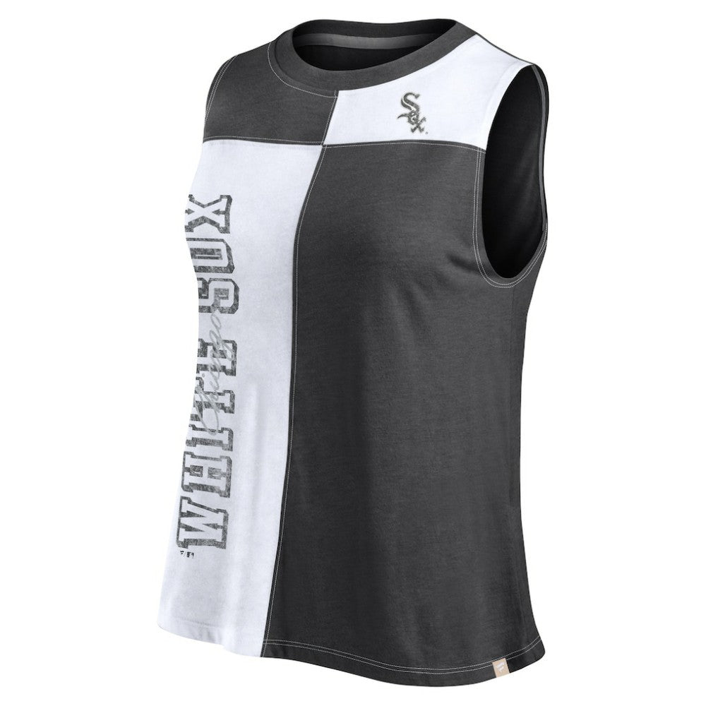 Chicago White Sox Fanatics Women's Color-Block Tank Top for sale