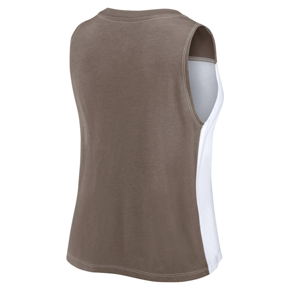 San Diego Padres Fanatics Women's Color-Block Tank Top Outlet