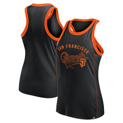 San Francisco Giants Fanatics Women's Tailsweep Fashion Racerback Rhinestone Tank Top for sale