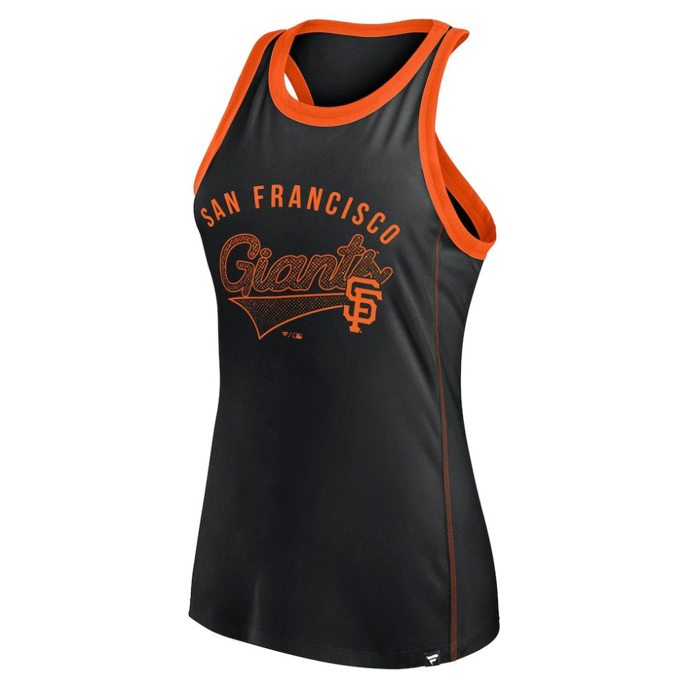 San Francisco Giants Fanatics Women's Tailsweep Fashion Racerback Rhinestone Tank Top for sale