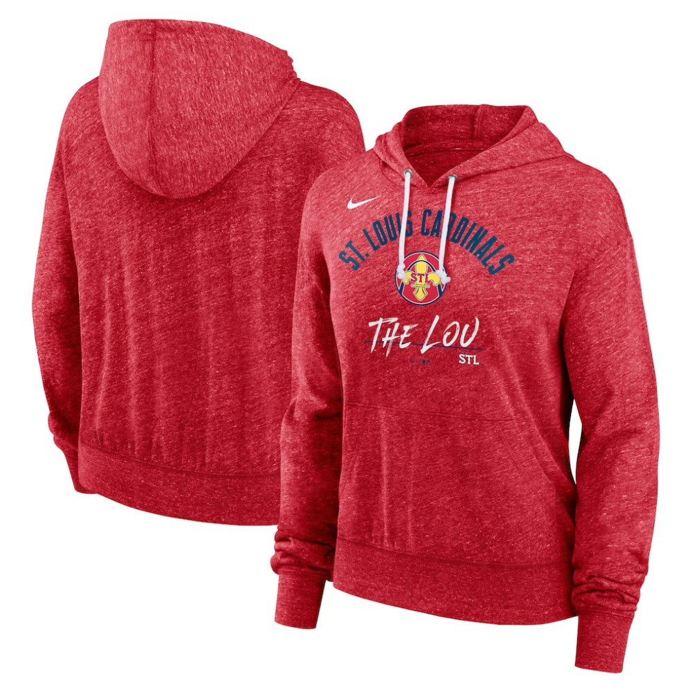 St. Louis Cardinals Nike City Connect Gym Vintage Hoodie Outlet