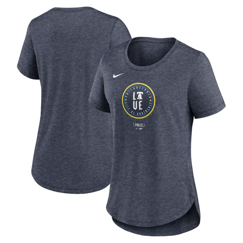 Philadelphia Phillies Nike Women's 2024 City Connect Tri-Blend T-Shirt Online