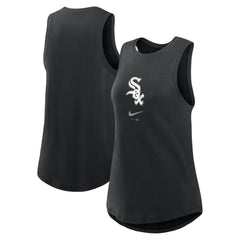 Chicago White Sox Nike Women's Legacy Icon High Neck Dri-FIT Tank Top for sale