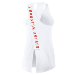 Houston Astros Nike Women's Open-Back Crisscross Dri-FIT Tank Top Discount