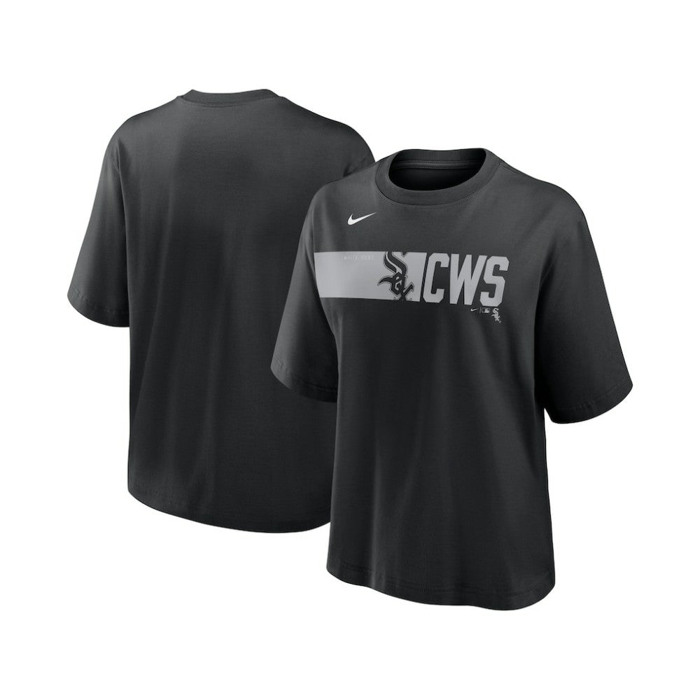 Chicago White Sox Nike Women's Knockout Boxy T-Shirt Outlet
