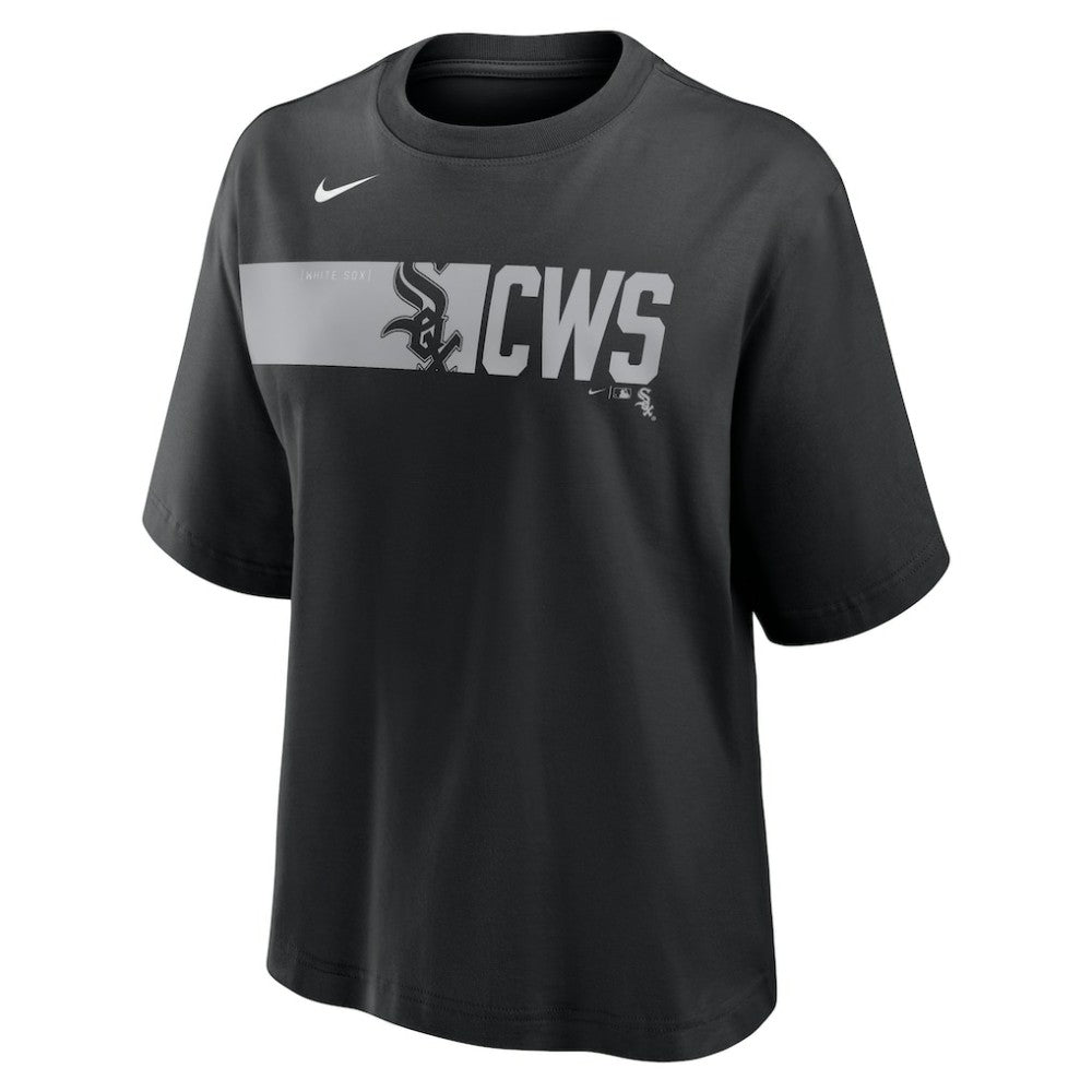 Chicago White Sox Nike Women's Knockout Boxy T-Shirt Outlet