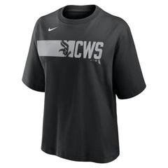 Chicago White Sox Nike Women's Knockout Boxy T-Shirt Outlet