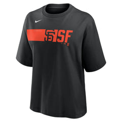 San Francisco Giants Nike Women's Knockout Boxy T-Shirt Sale